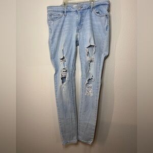 Levi’s Light Blue Distressed Women Jeans